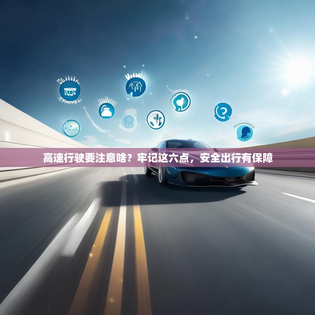 高速行驶要注意啥？牢记这六点，安全出行有保障