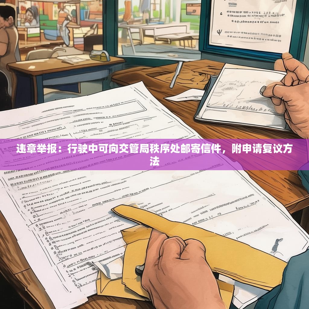 违章举报:行驶中可向交管局秩序处邮寄信件,附申请复议方法 违章举报:行驶中可向交管局秩序处邮寄信件,附申请复议方法