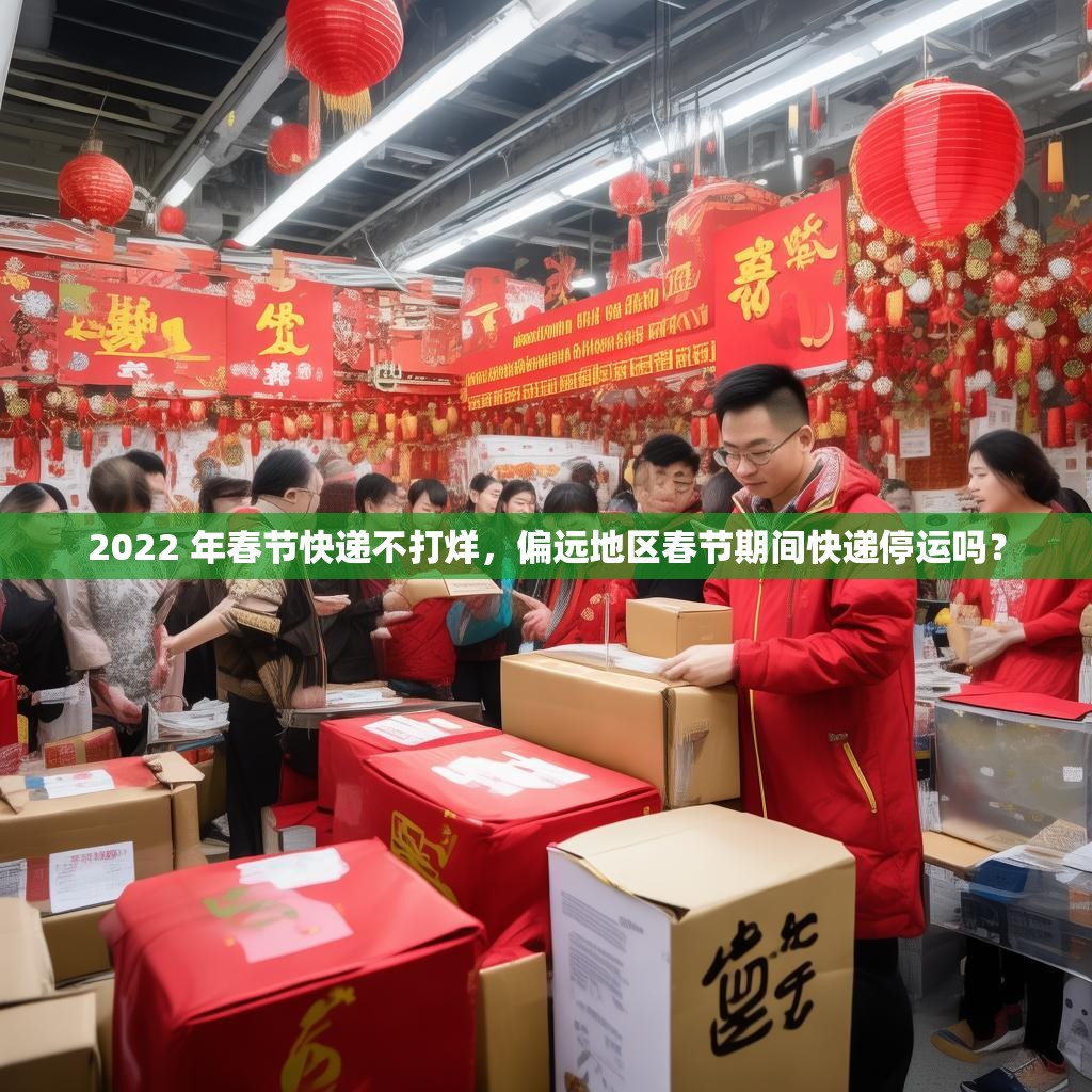 2022 年春节快递不打烊，偏远地区春节期间快递停运吗？