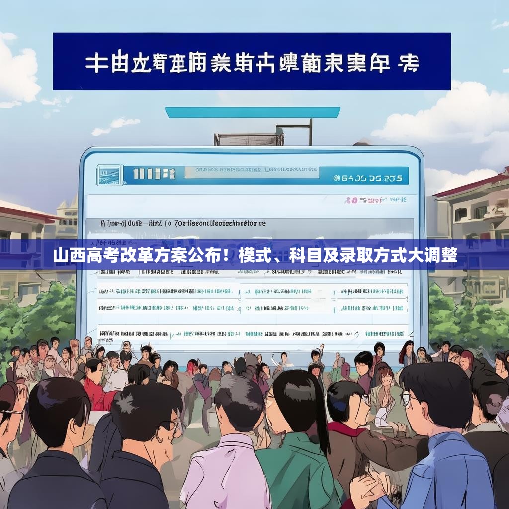 山西高考改革方案公布！模式、科目及录取方式大调整