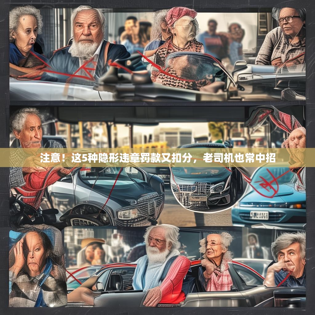 注意！这5种隐形违章罚款又扣分，老司机也常中招