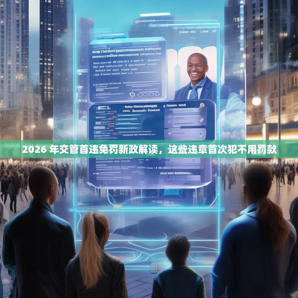 2026 年交管首违免罚新政解读，这些违章首次犯不用罚款