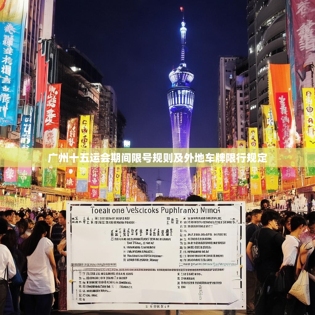 广州十五运会期间限号规则及外地车牌限行规定