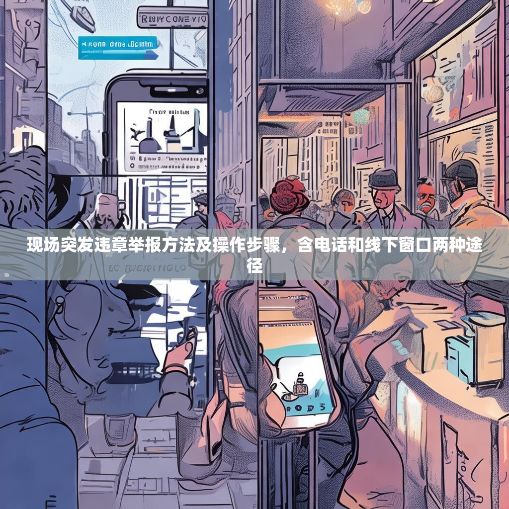 现场突发违章举报方法及操作步骤，含电话和线下窗口两种途径