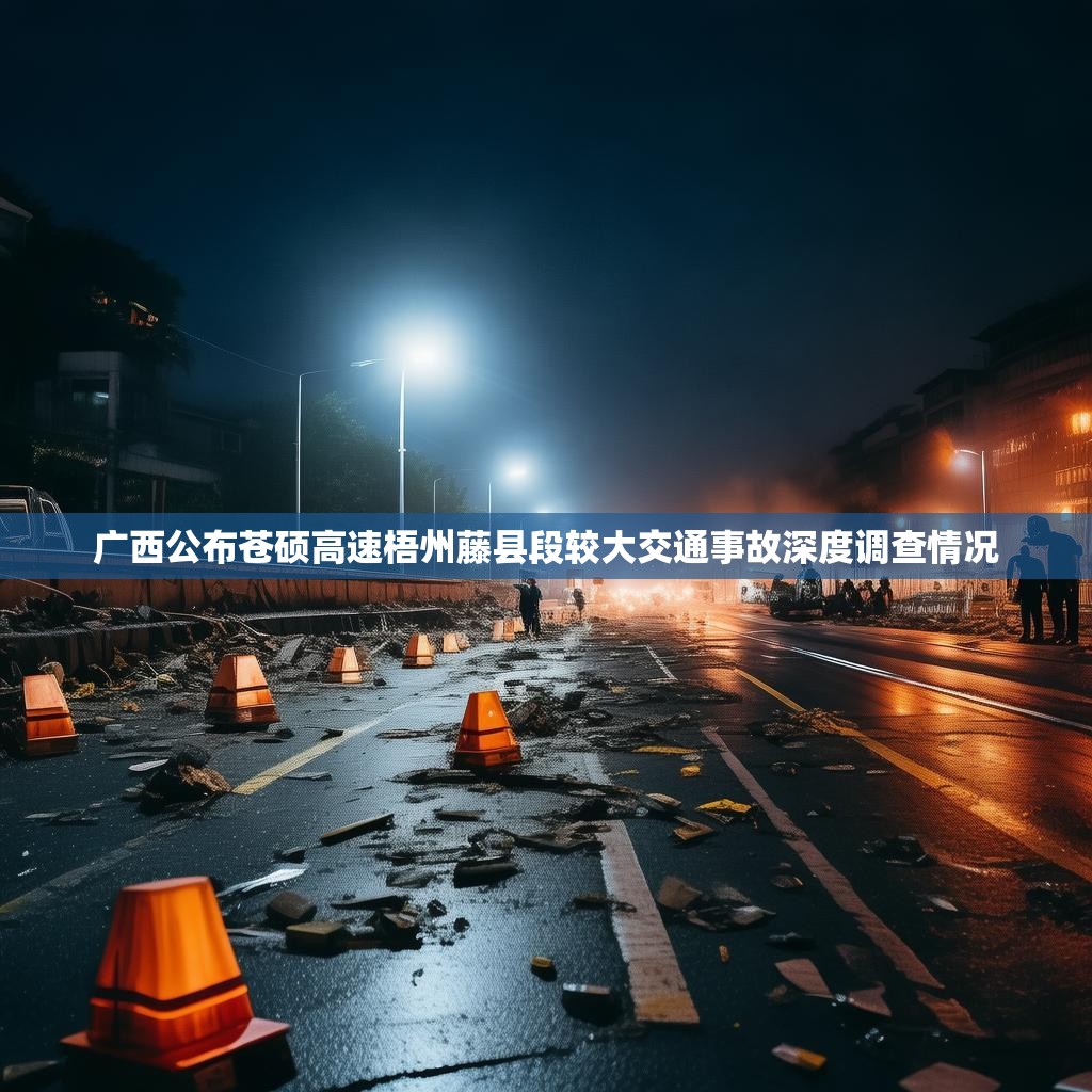 广西公布苍硕高速梧州藤县段较大交通事故深度调查情况