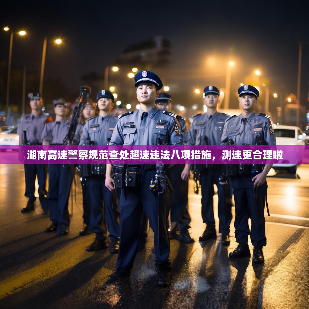 湖南高速警察规范查处超速违法八项措施，测速更合理啦