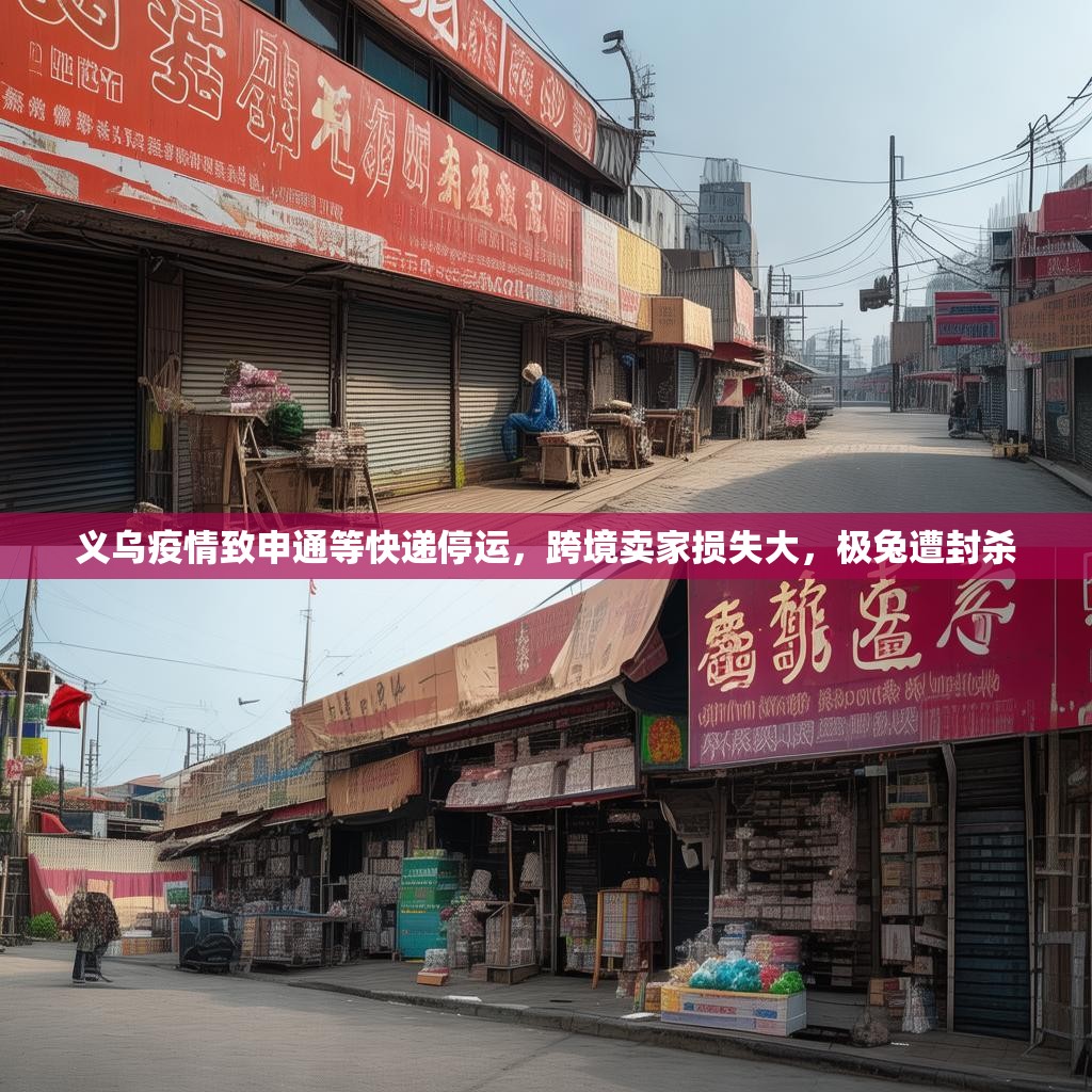 义乌疫情致申通等快递停运，跨境卖家损失大，极兔遭封杀