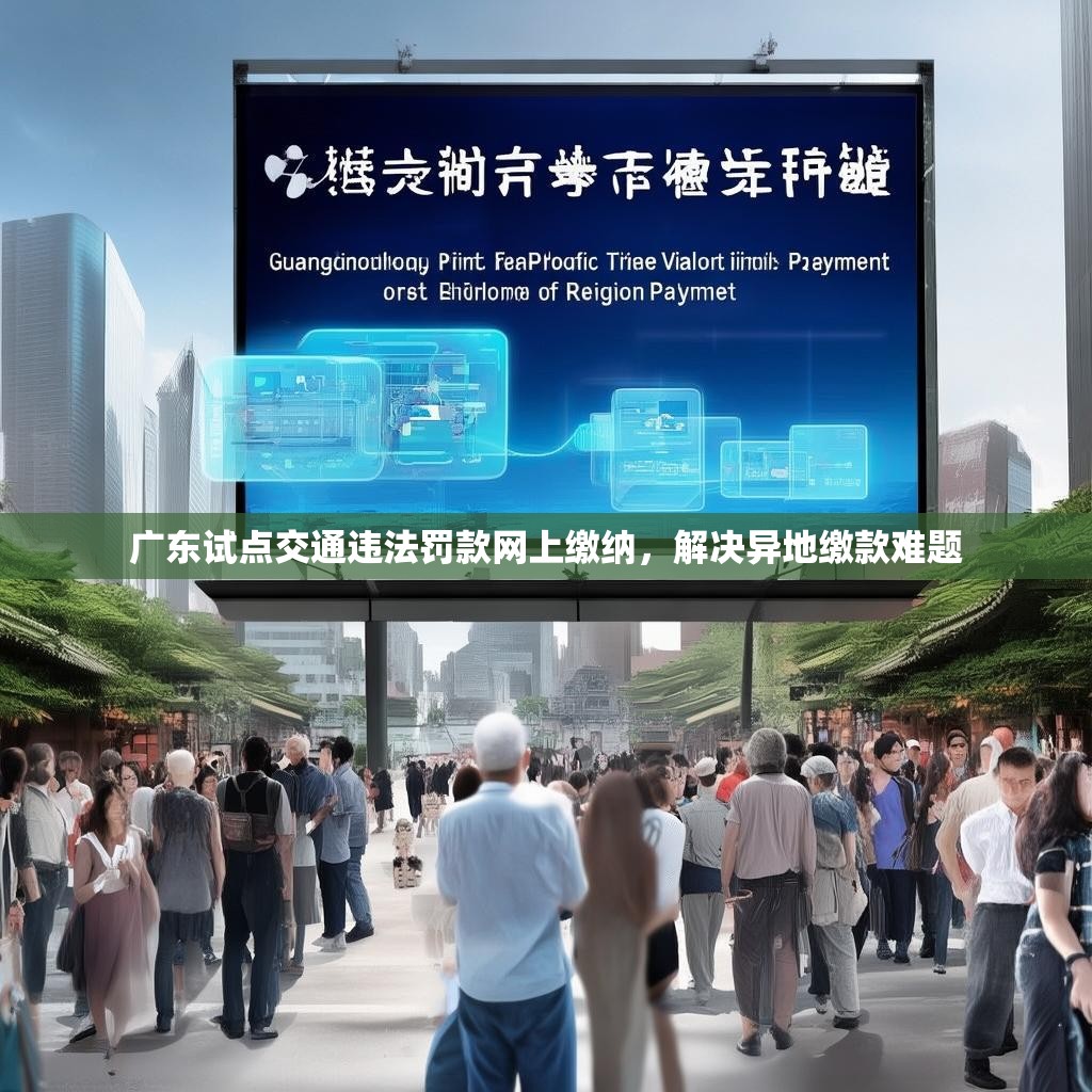 广东试点交通违法罚款网上缴纳，解决异地缴款难题