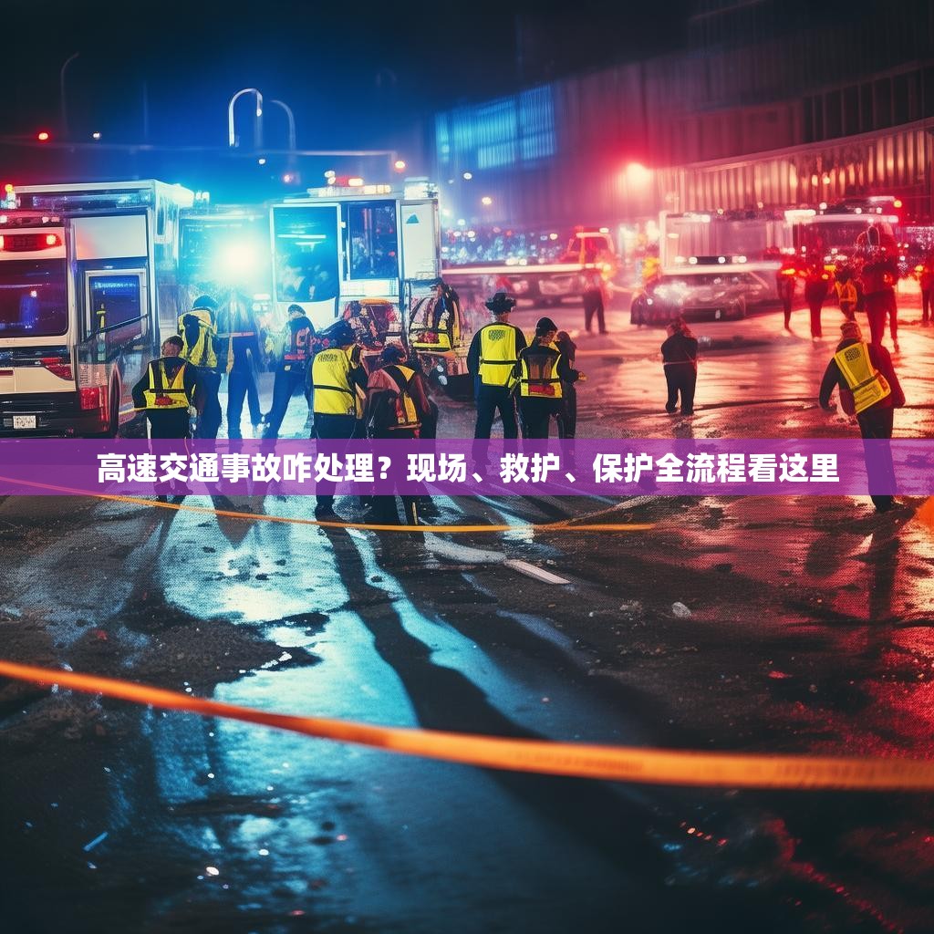 高速交通事故咋处理？现场、救护、保护全流程看这里