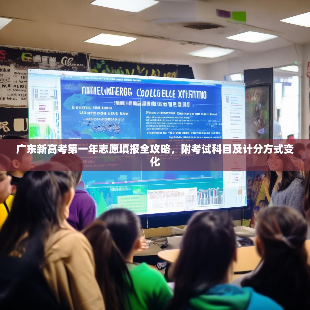 广东新高考第一年志愿填报全攻略，附考试科目及计分方式变化