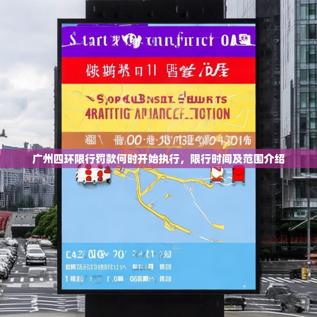 广州四环限行罚款何时开始执行，限行时间及范围介绍