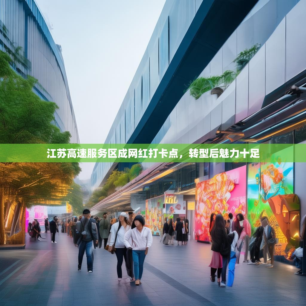 江苏高速服务区成网红打卡点，转型后魅力十足