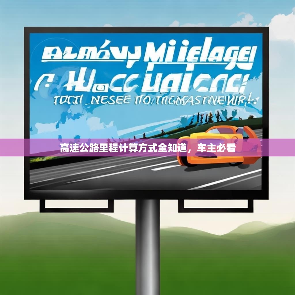 高速公路里程计算方式全知道，车主必看