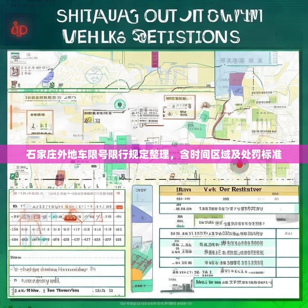 石家庄外地车限号限行规定整理，含时间区域及处罚标准