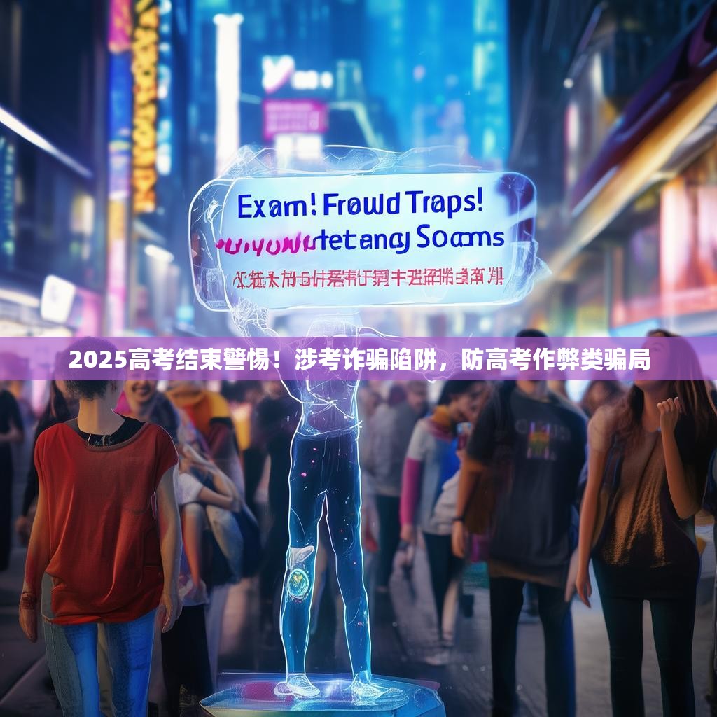 2025高考结束警惕！涉考诈骗陷阱，防高考作弊类骗局