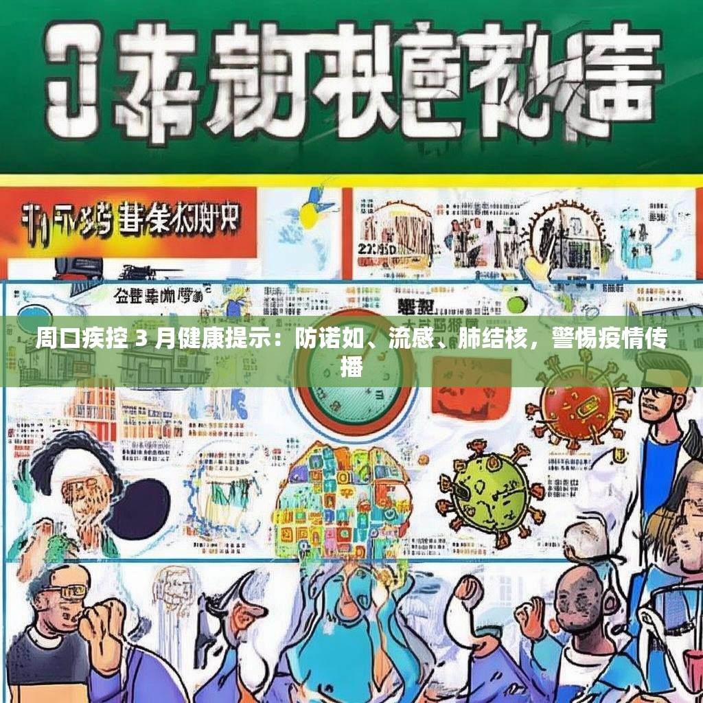 周口疾控 3 月健康提示：防诺如、流感、肺结核，警惕疫情传播