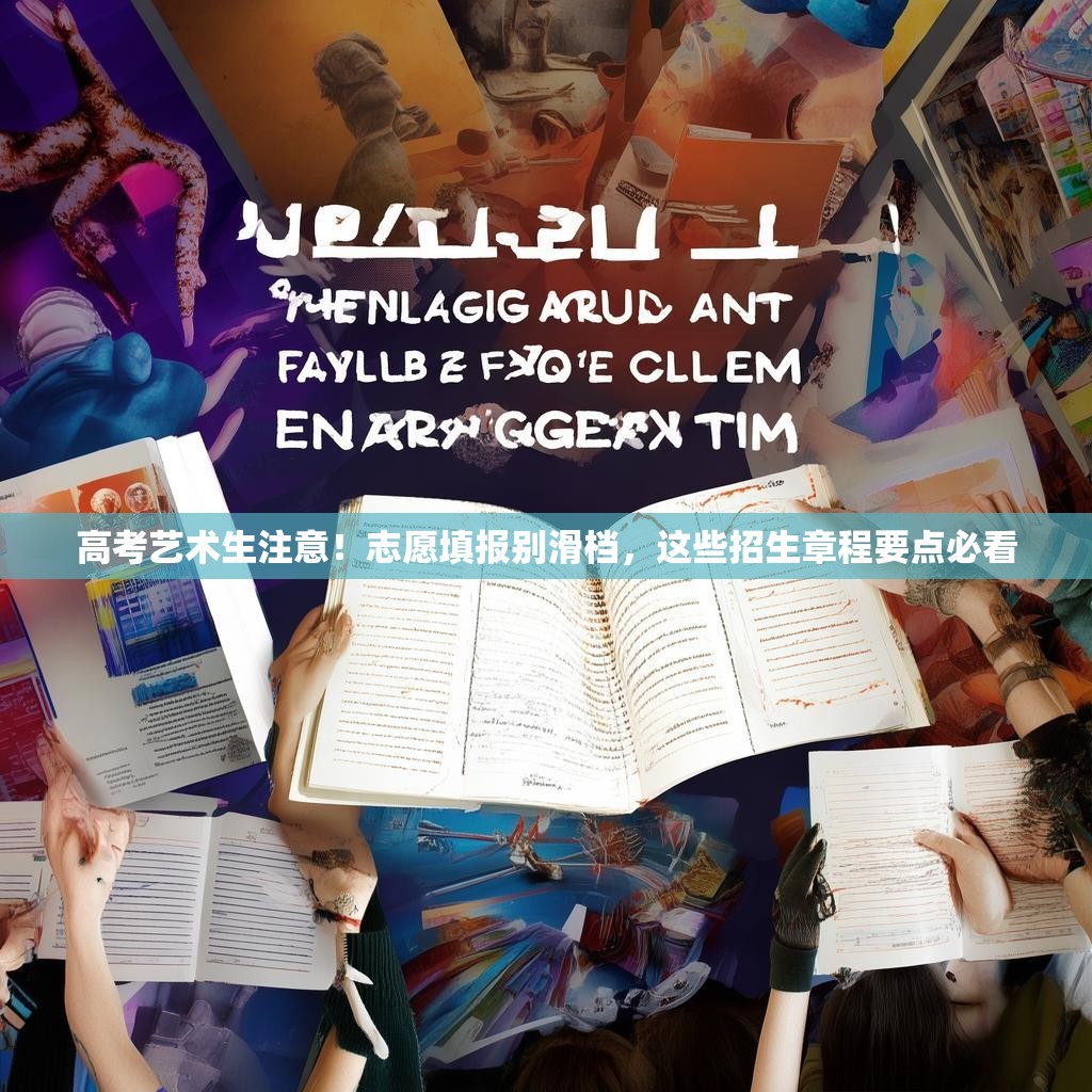 高考艺术生注意！志愿填报别滑档，这些招生章程要点必看