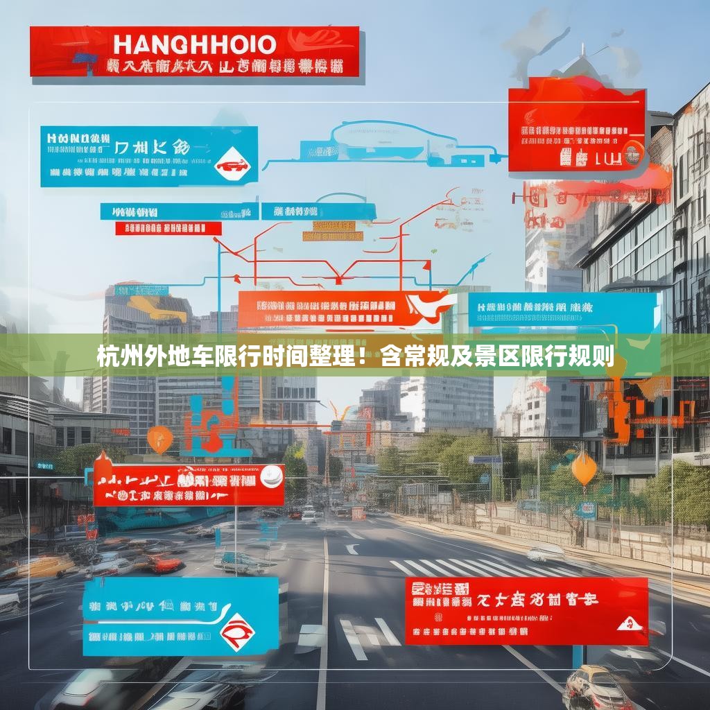 杭州外地车限行时间整理！含常规及景区限行规则
