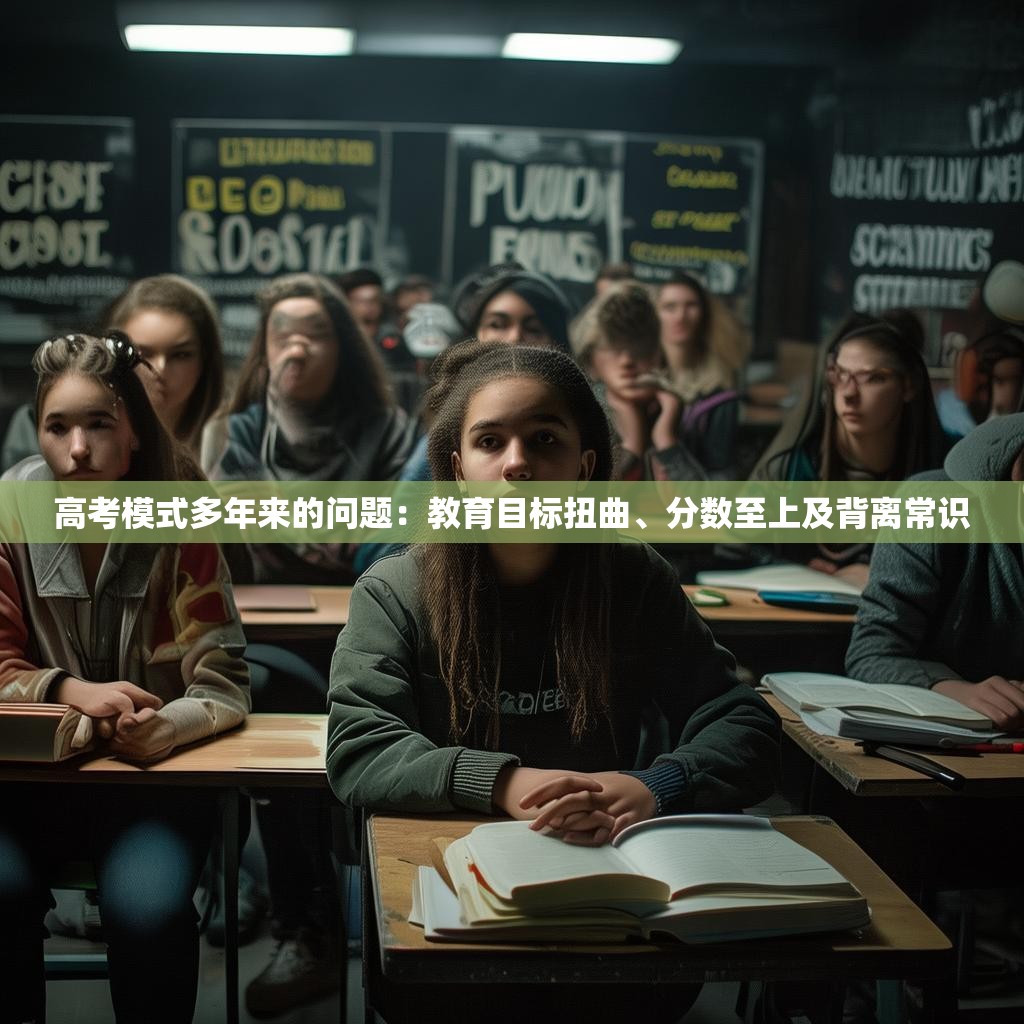 高考模式多年来的问题：教育目标扭曲、分数至上及背离常识
