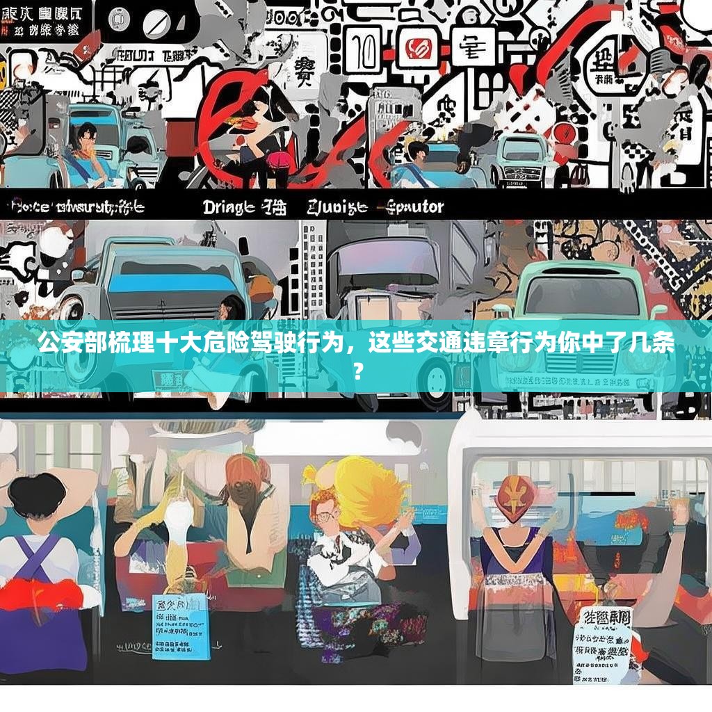 公安部梳理十大危险驾驶行为，这些交通违章行为你中了几条？