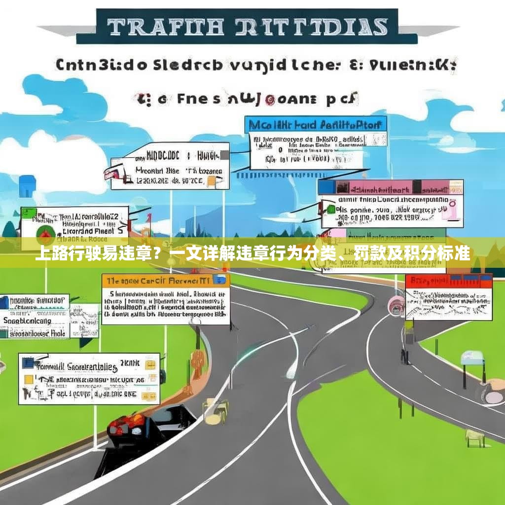 上路行驶易违章？一文详解违章行为分类、罚款及积分标准