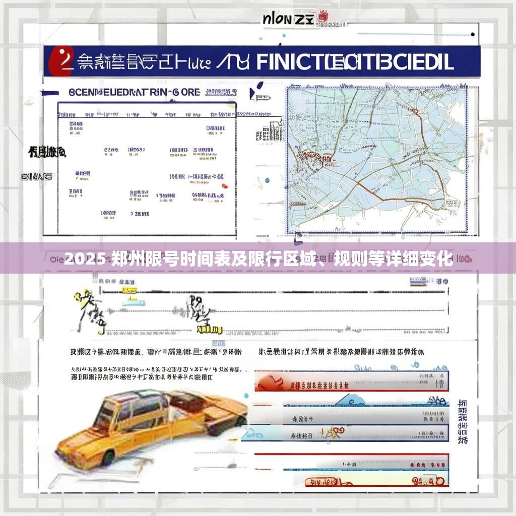 2025 郑州限号时间表及限行区域、规则等详细变化