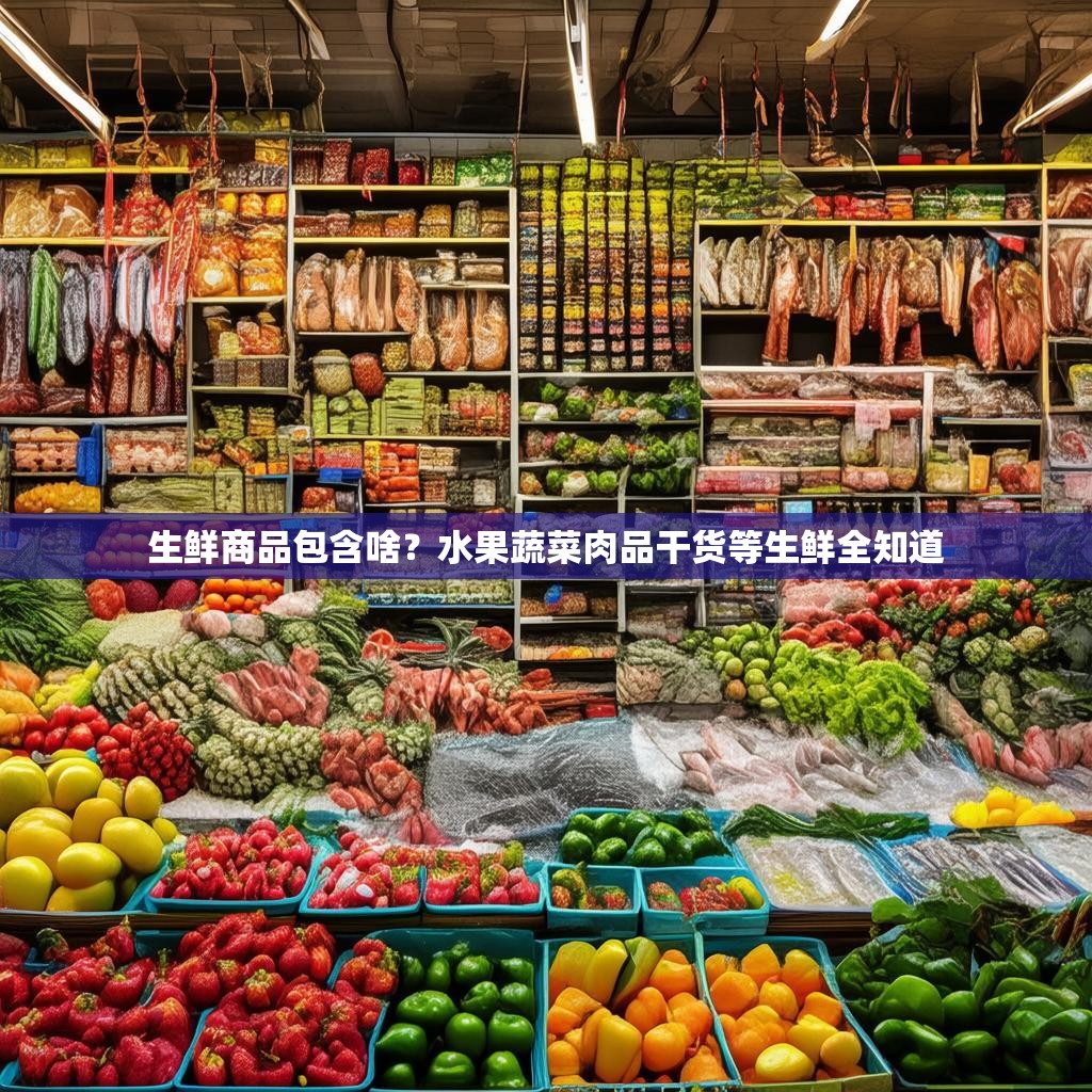 生鲜商品包含啥？水果蔬菜肉品干货等生鲜全知道