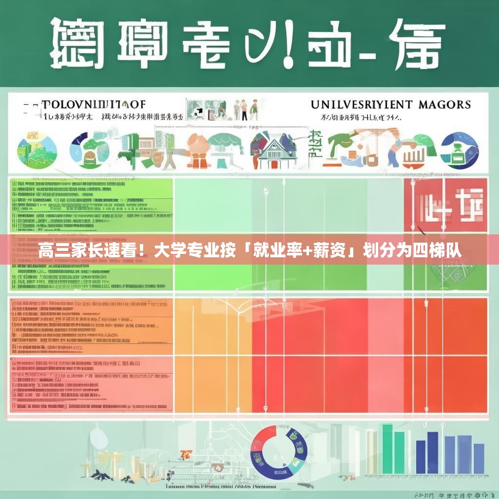 高三家长速看！大学专业按「就业率+薪资」划分为四梯队