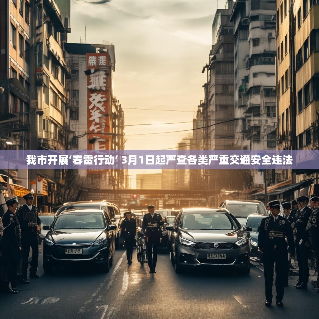 我市开展‘春雷行动’ 3月1日起严查各类严重交通安全违法
