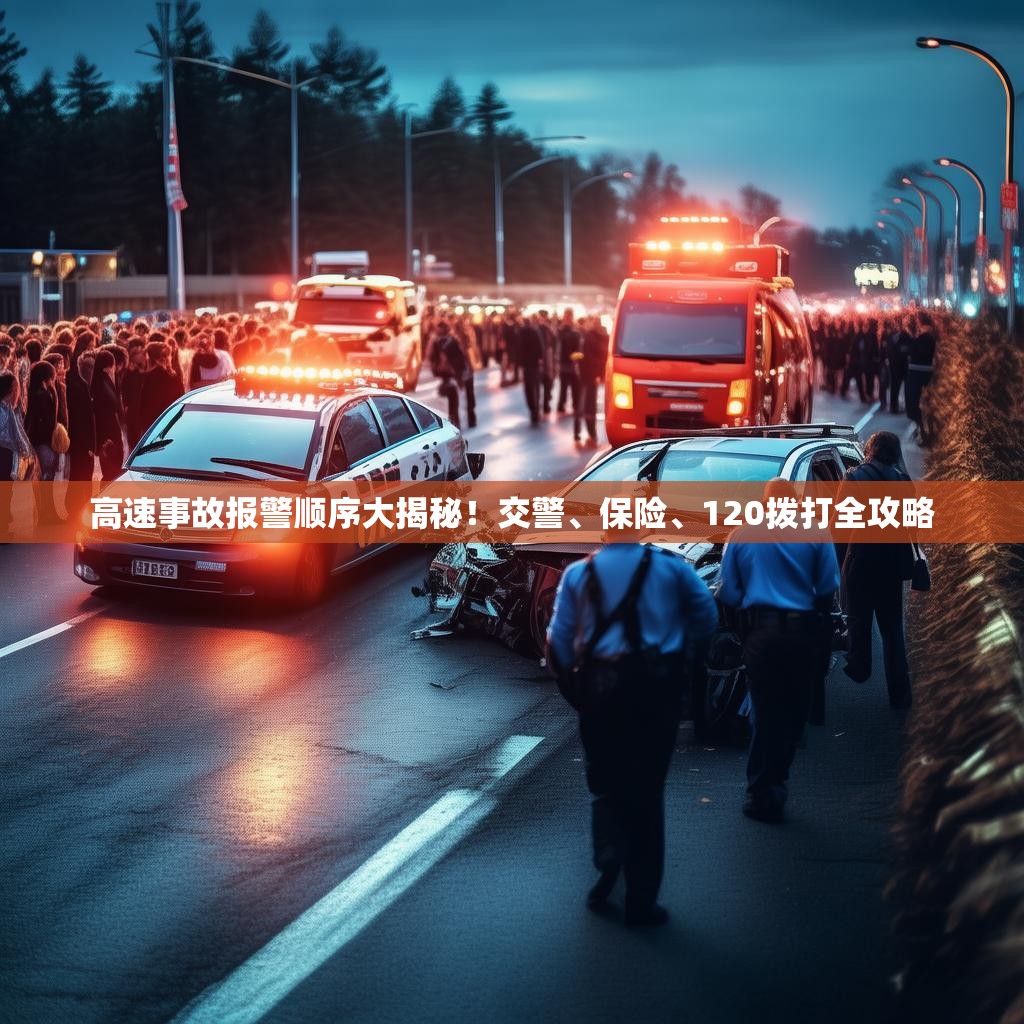 高速事故报警顺序大揭秘！交警、保险、120拨打全攻略