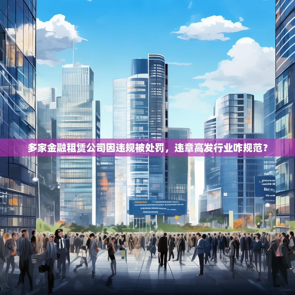 多家金融租赁公司因违规被处罚，违章高发行业咋规范？