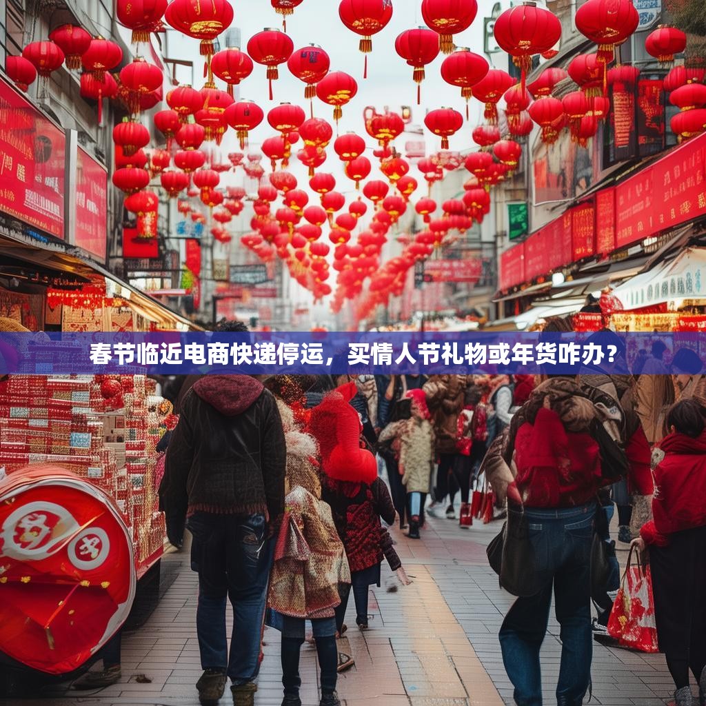 春节临近电商快递停运，买情人节礼物或年货咋办？