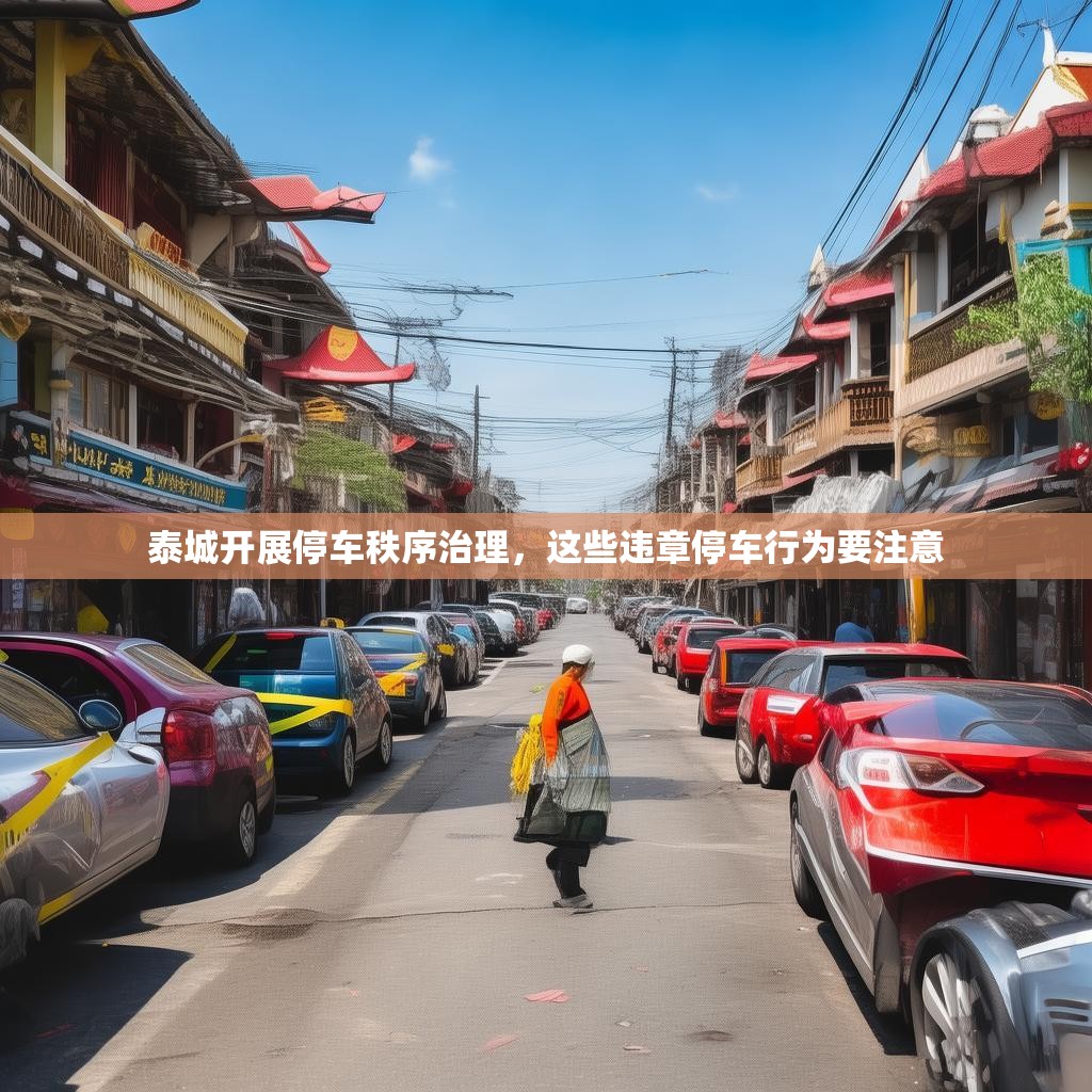 泰城开展停车秩序治理，这些违章停车行为要注意