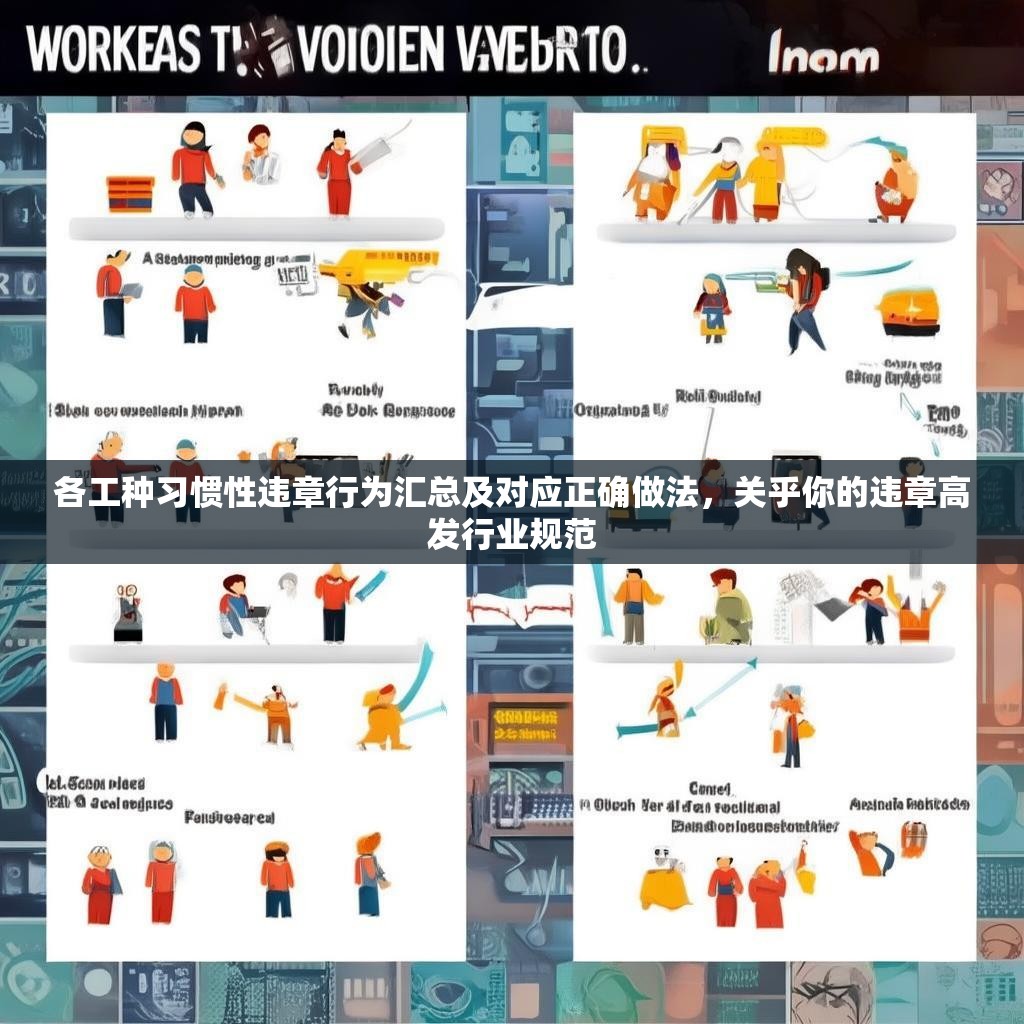 各工种习惯性违章行为汇总及对应正确做法，关乎你的违章高发行业规范