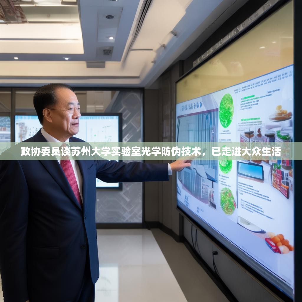 政协委员谈苏州大学实验室光学防伪技术，已走进大众生活