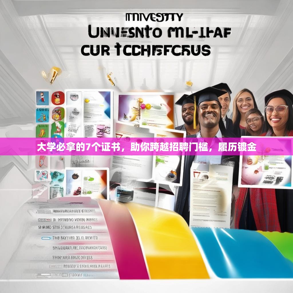 大学必拿的7个证书，助你跨越招聘门槛，履历镀金