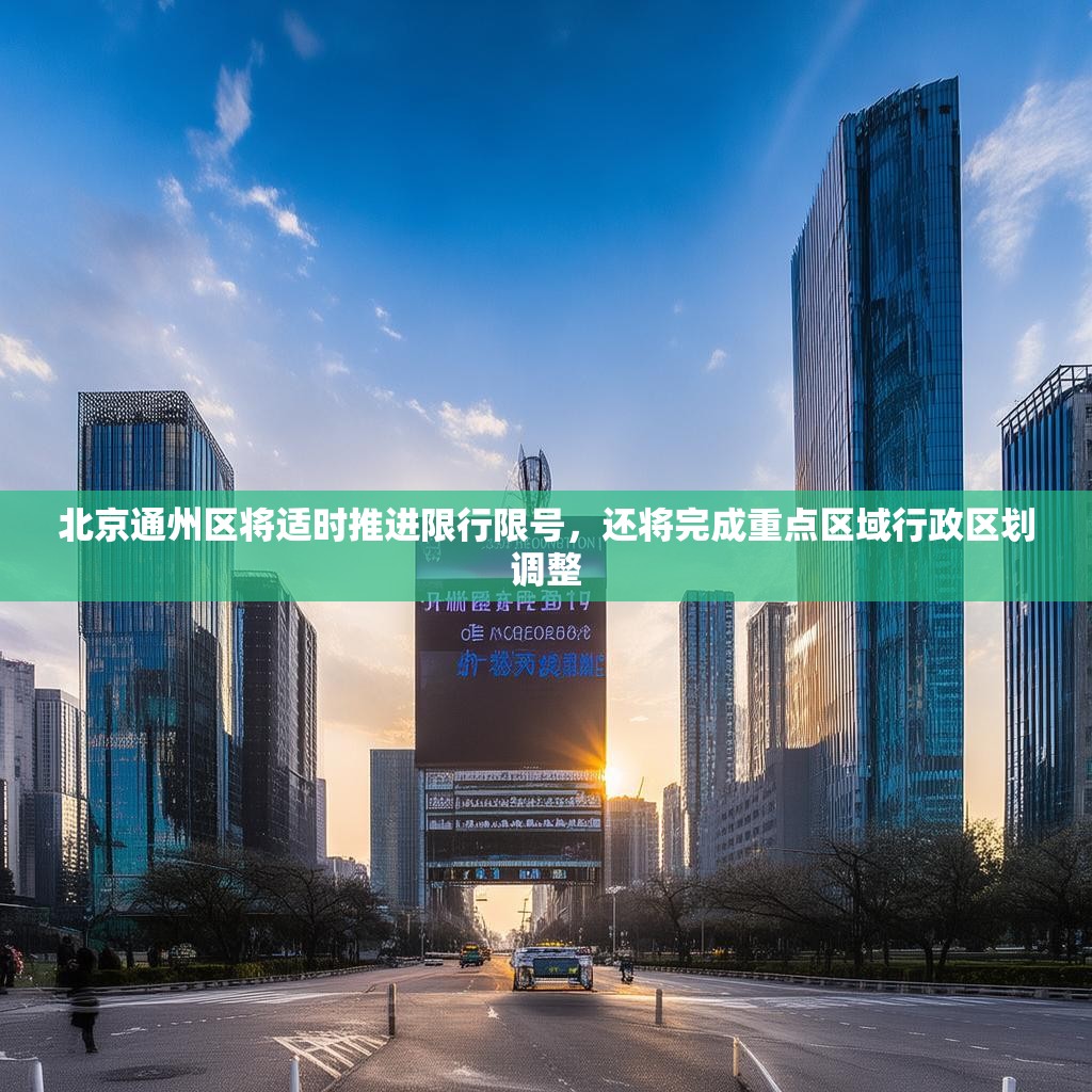 北京通州区将适时推进限行限号，还将完成重点区域行政区划调整