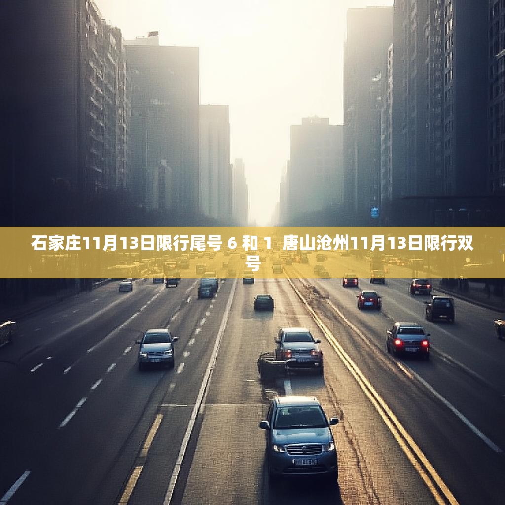 石家庄11月13日限行尾号 6 和 1  唐山沧州11月13日限行双号