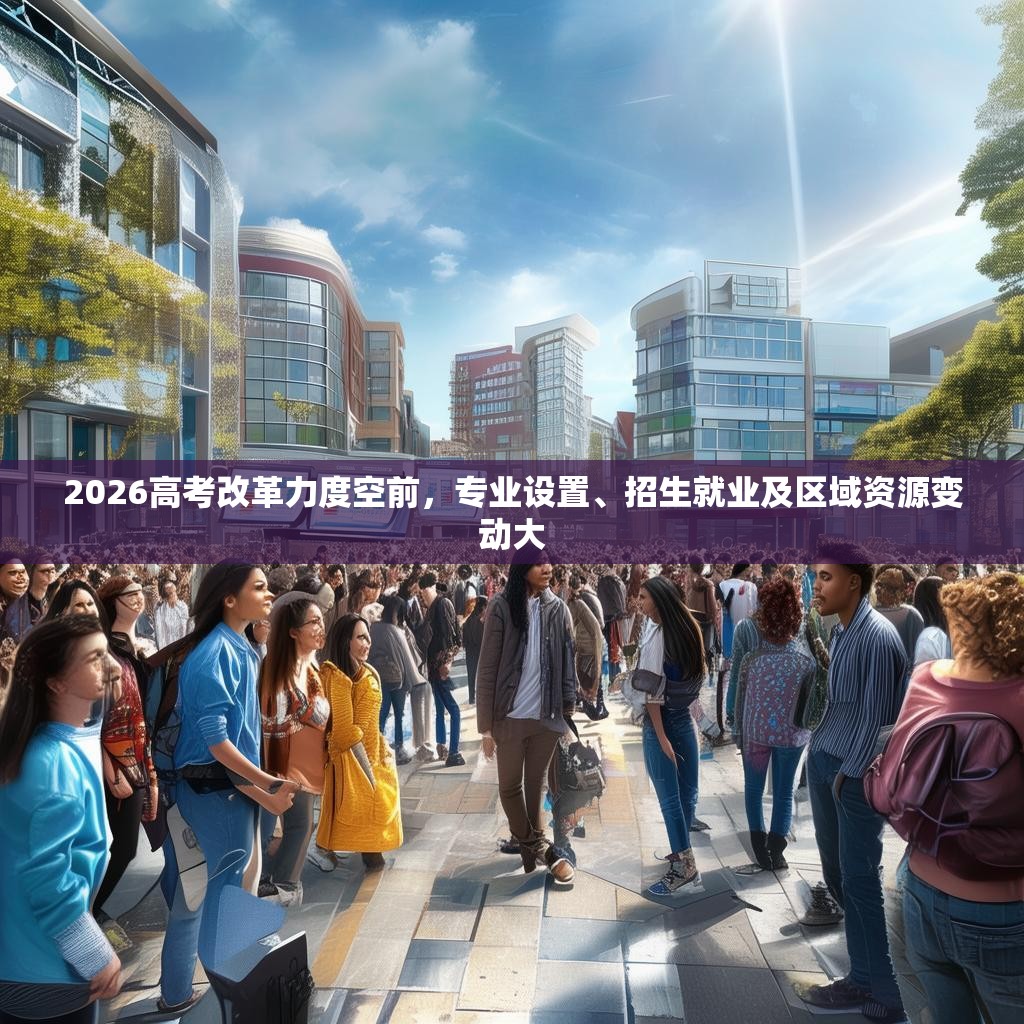 2026高考改革力度空前，专业设置、招生就业及区域资源变动大