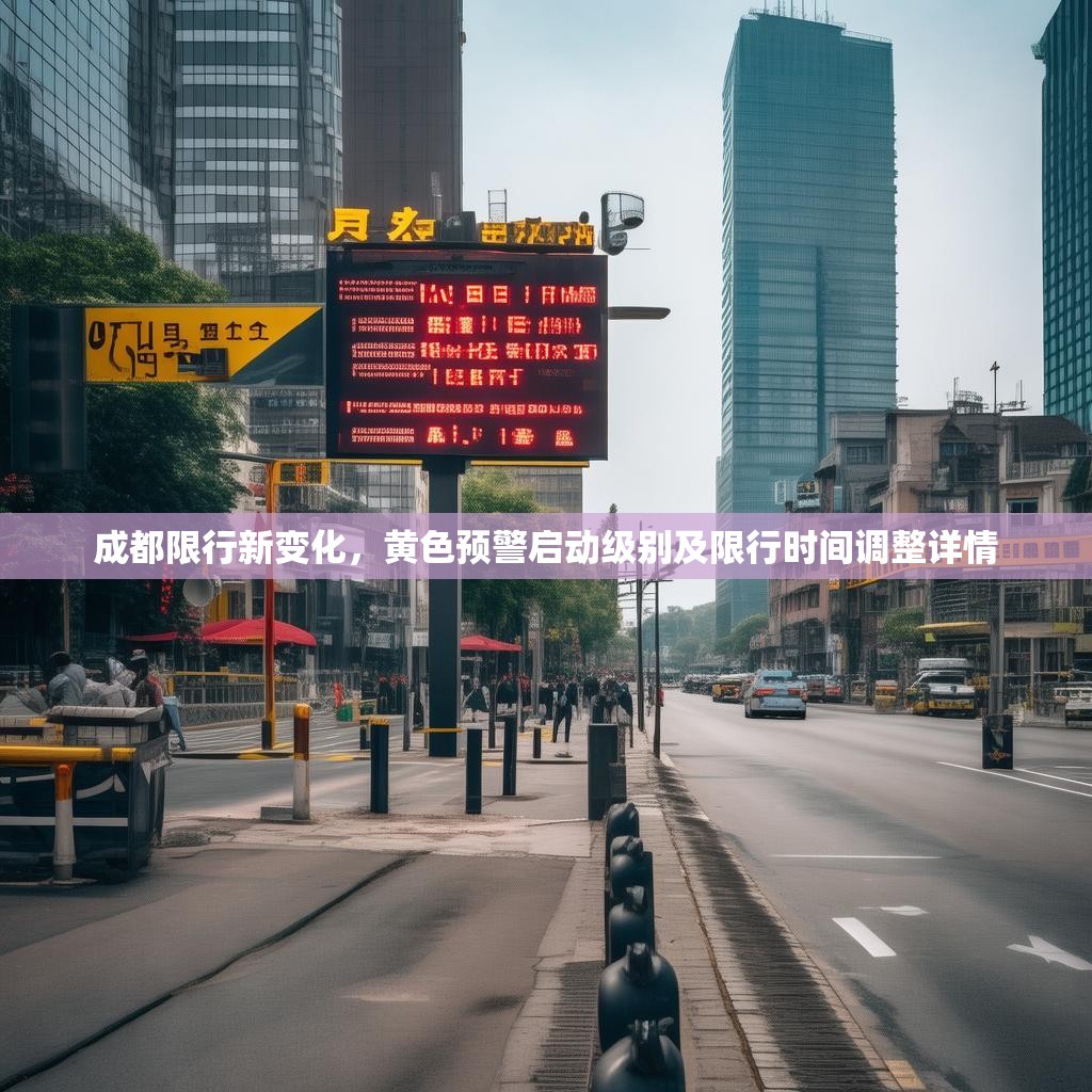 成都限行新变化，黄色预警启动级别及限行时间调整详情