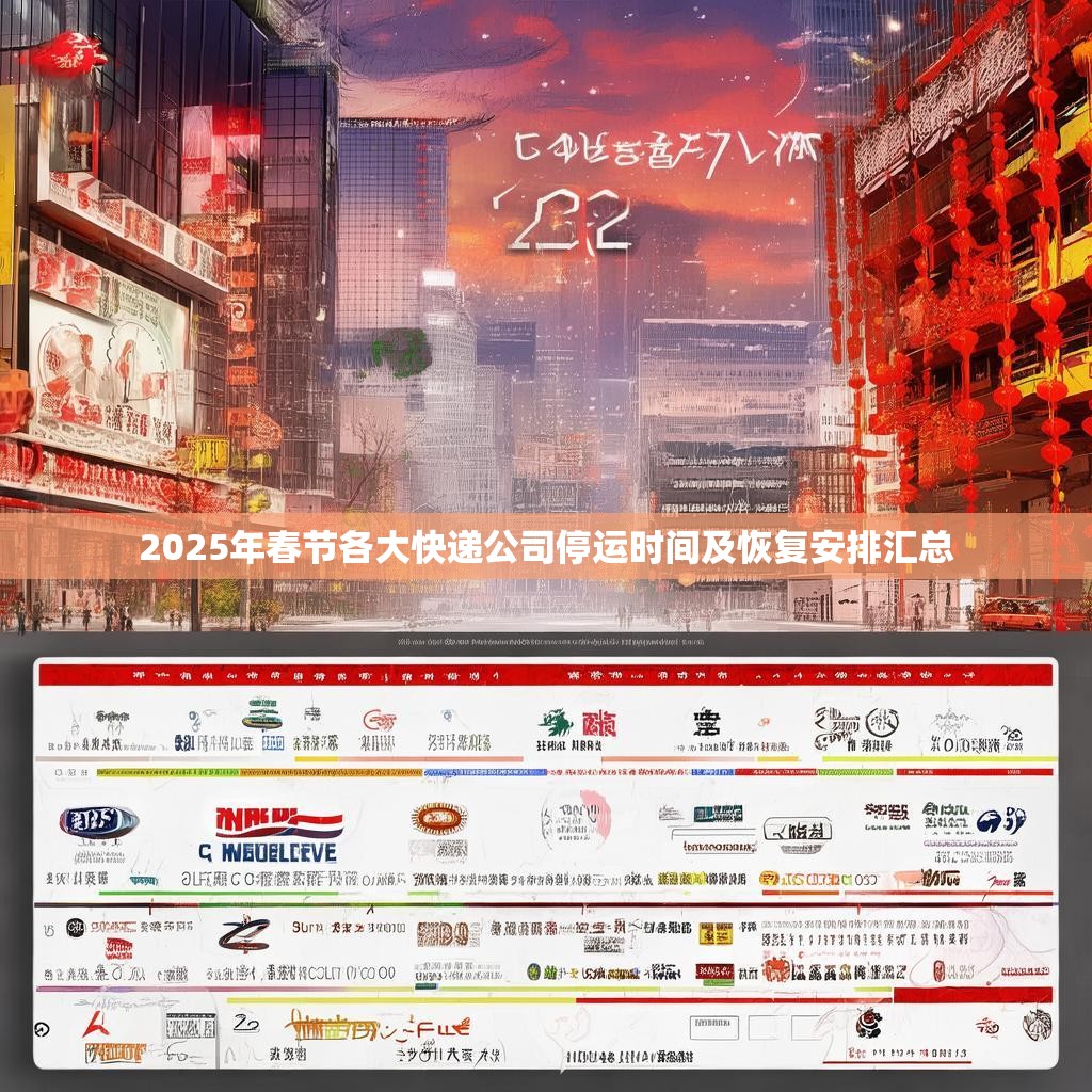 2025年春节各大快递公司停运时间及恢复安排汇总
