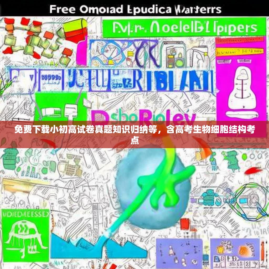 免费下载小初高试卷真题知识归纳等，含高考生物细胞结构考点