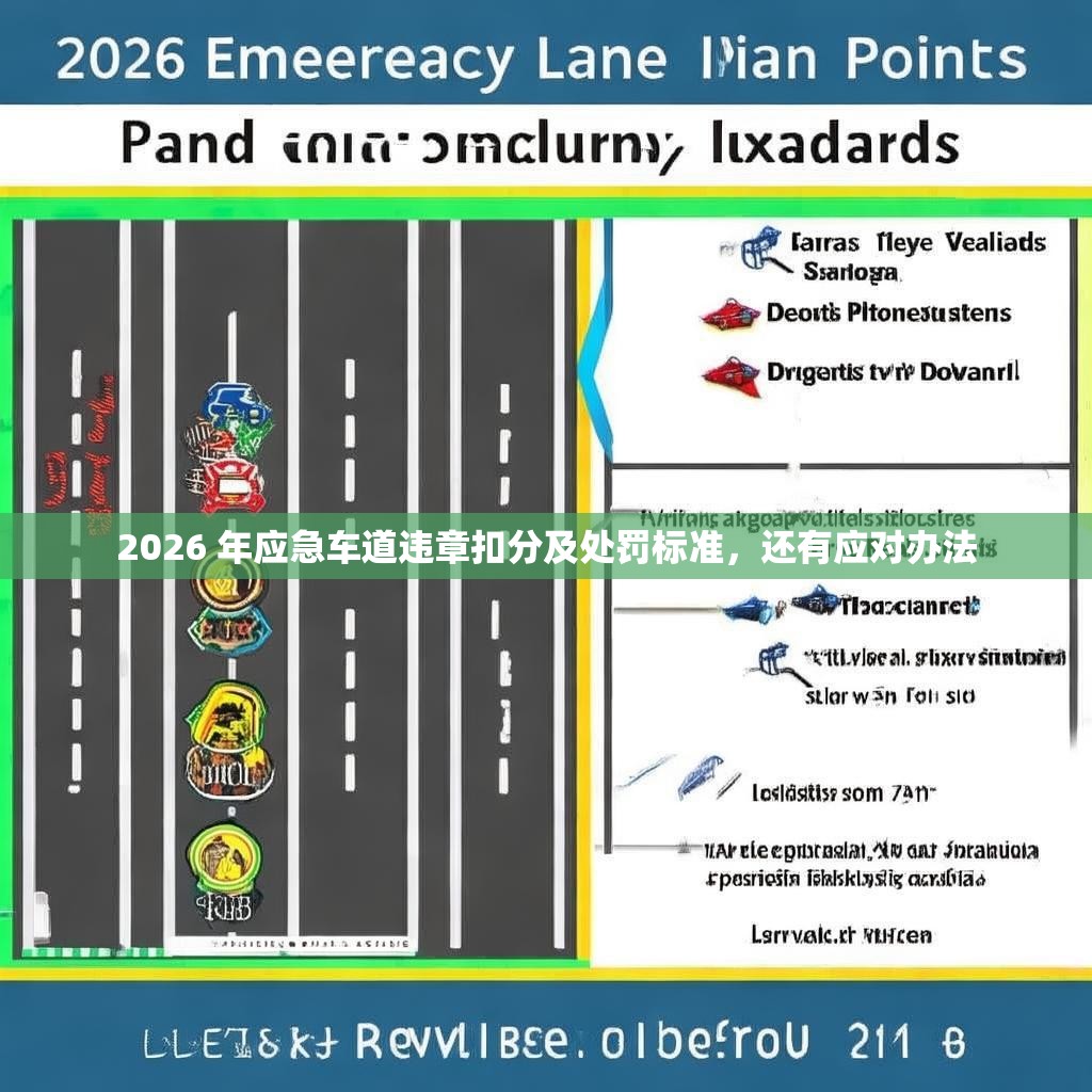 2026 年应急车道违章扣分及处罚标准，还有应对办法