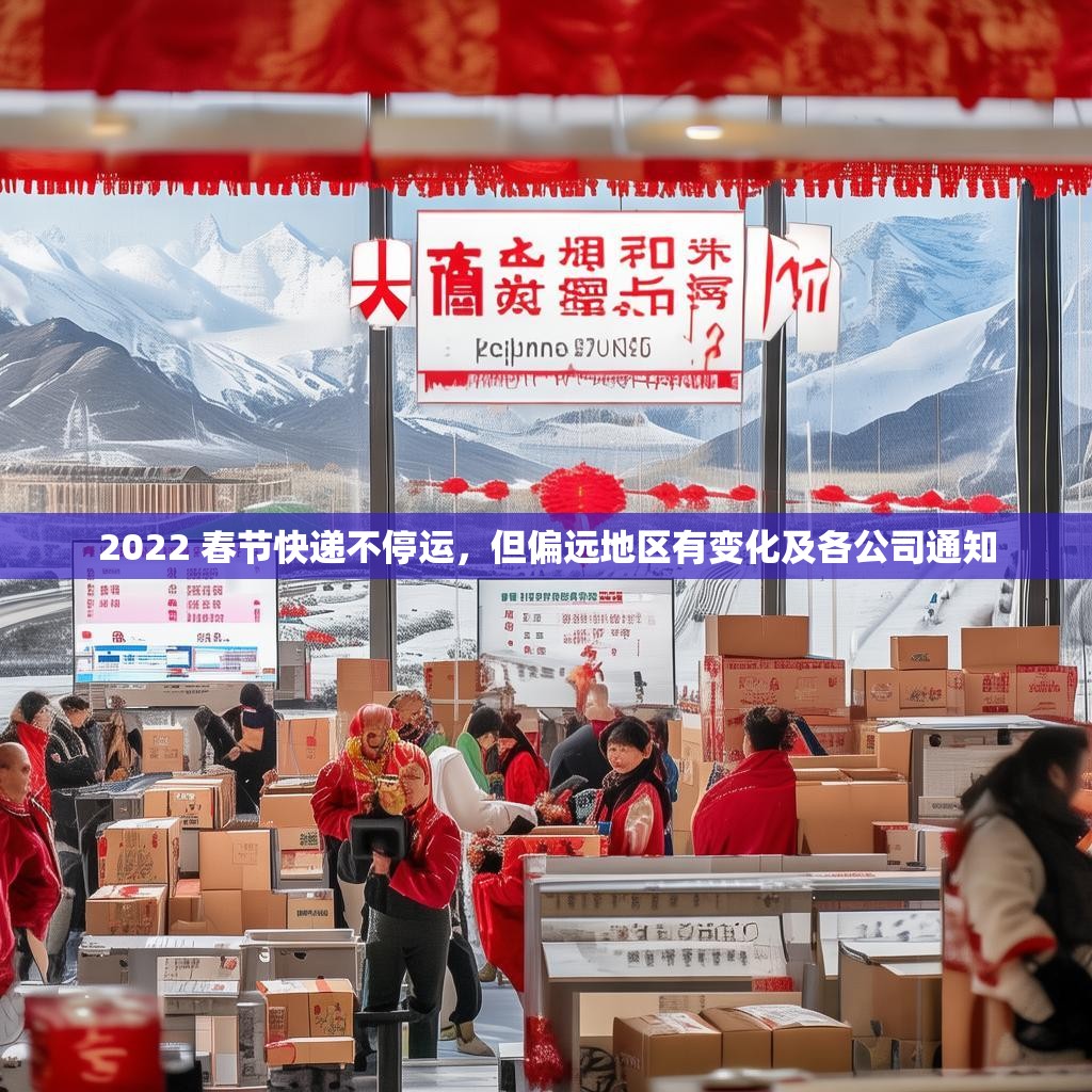 2022 春节快递不停运，但偏远地区有变化及各公司通知