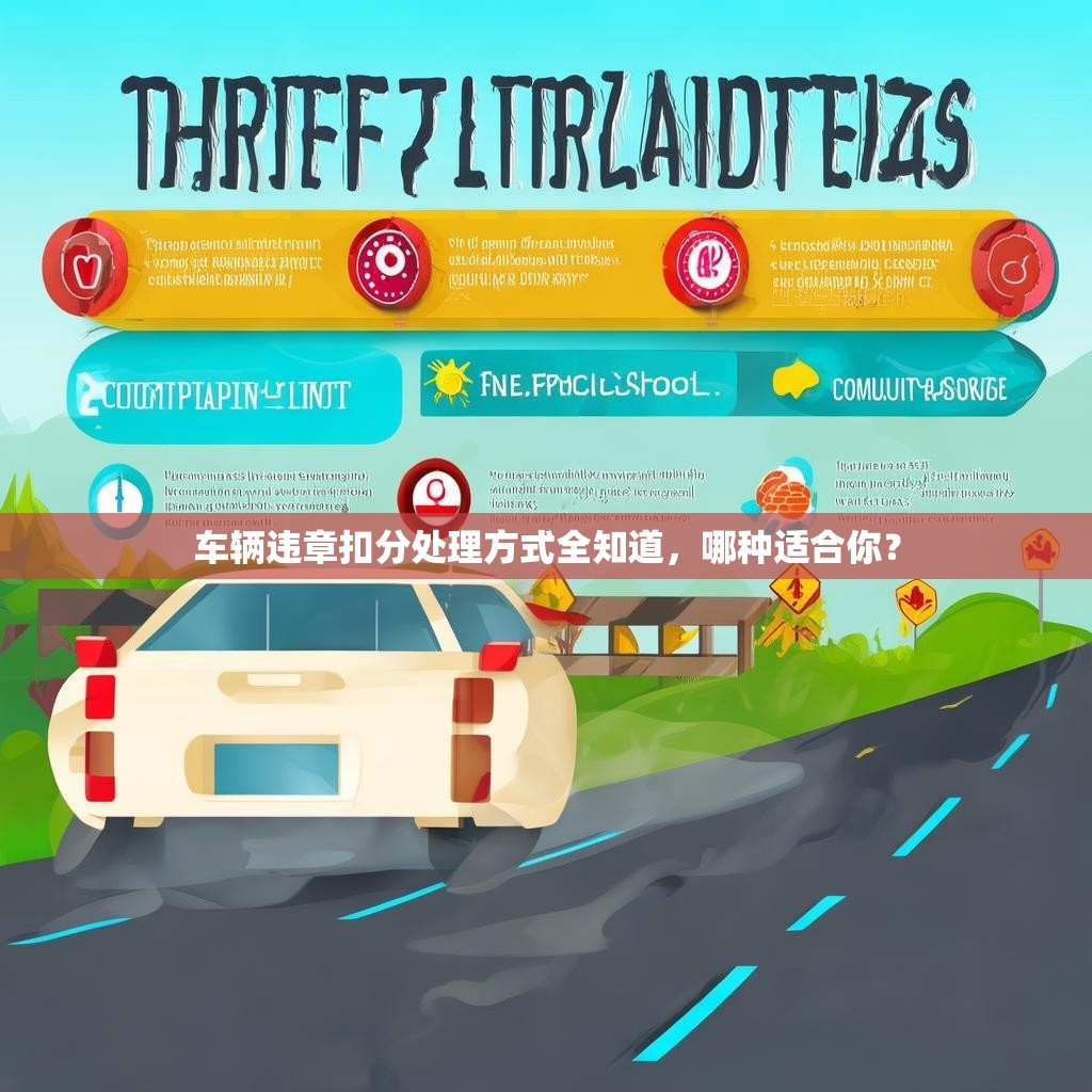 车辆违章扣分处理方式全知道，哪种适合你？