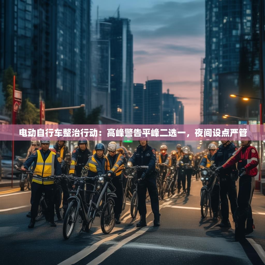 电动自行车整治行动：高峰警告平峰二选一，夜间设点严管