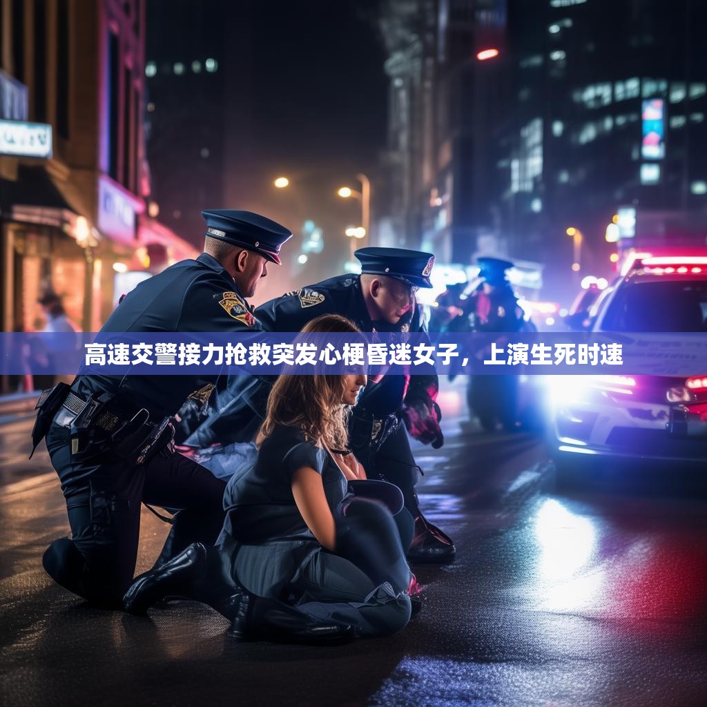 高速交警接力抢救突发心梗昏迷女子，上演生死时速