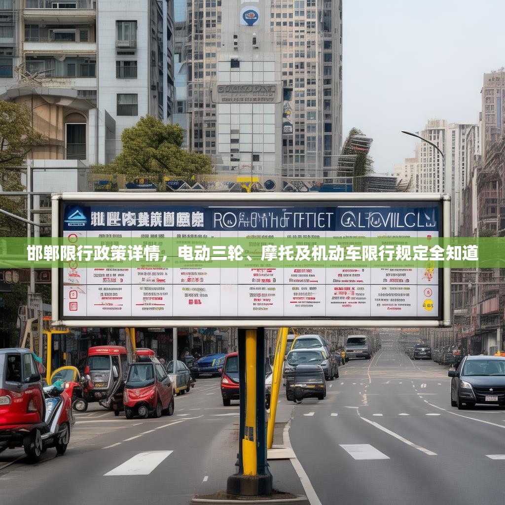 邯郸限行政策详情，电动三轮、摩托及机动车限行规定全知道