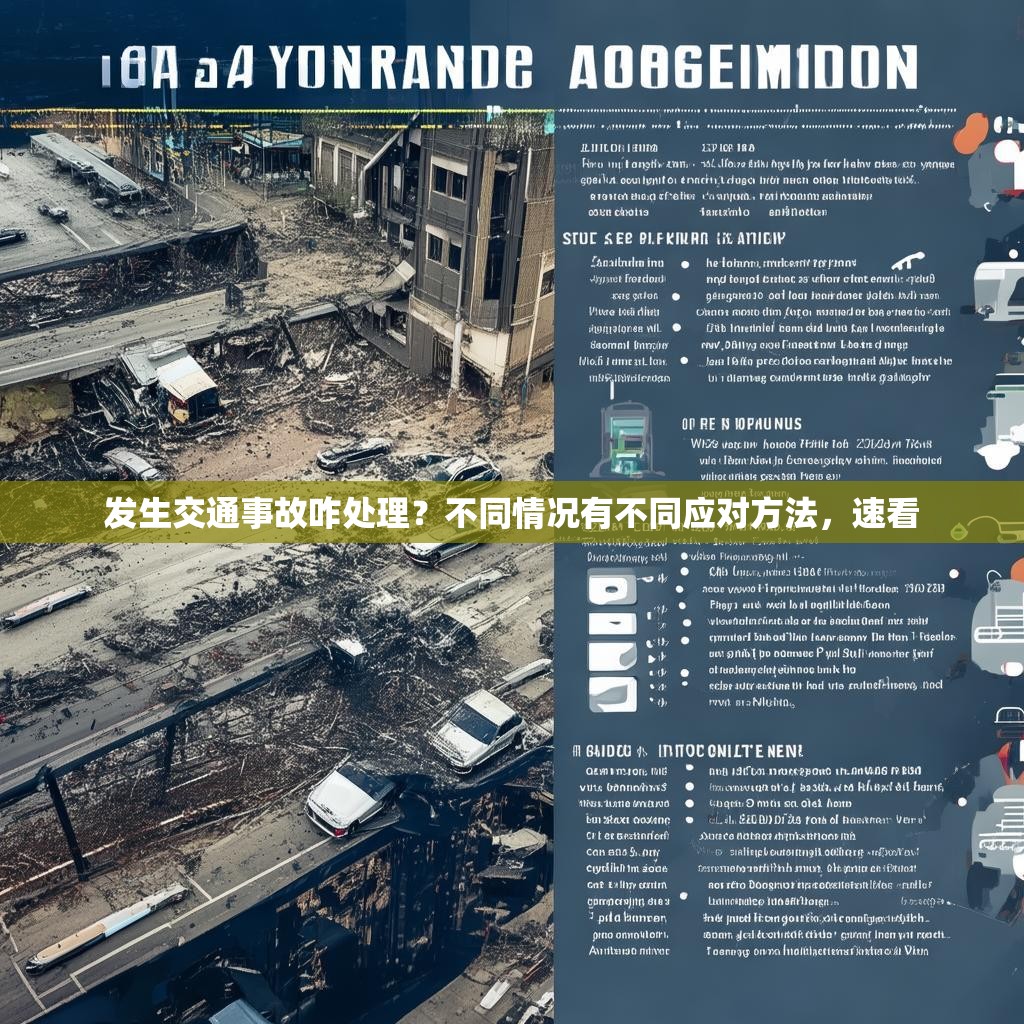 发生交通事故咋处理？不同情况有不同应对方法，速看