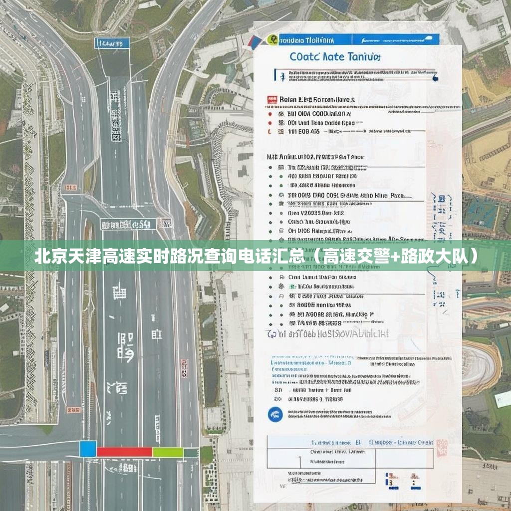 北京天津高速实时路况查询电话汇总（高速交警+路政大队）